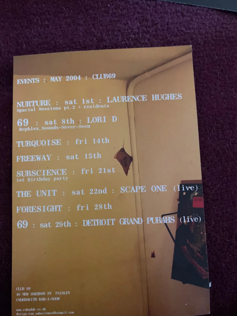 2004-05-club69-events-schedule