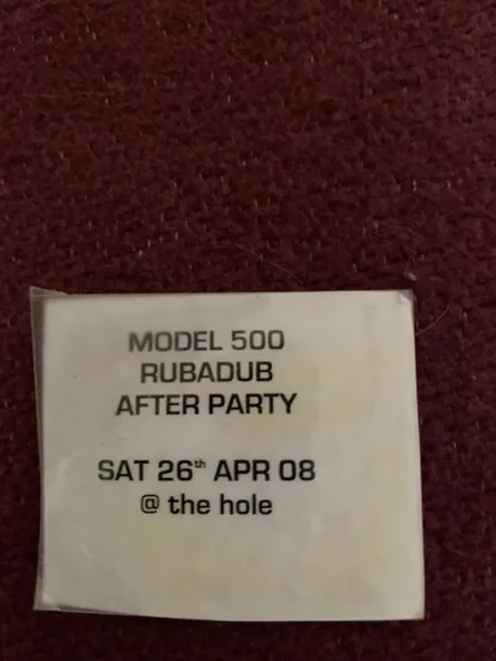 Model 500 Rubadub After Party