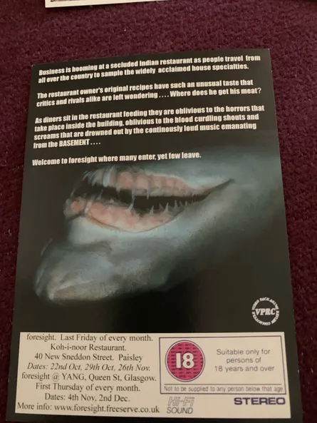 Foresight @ Koh-i-noor - October/November Series