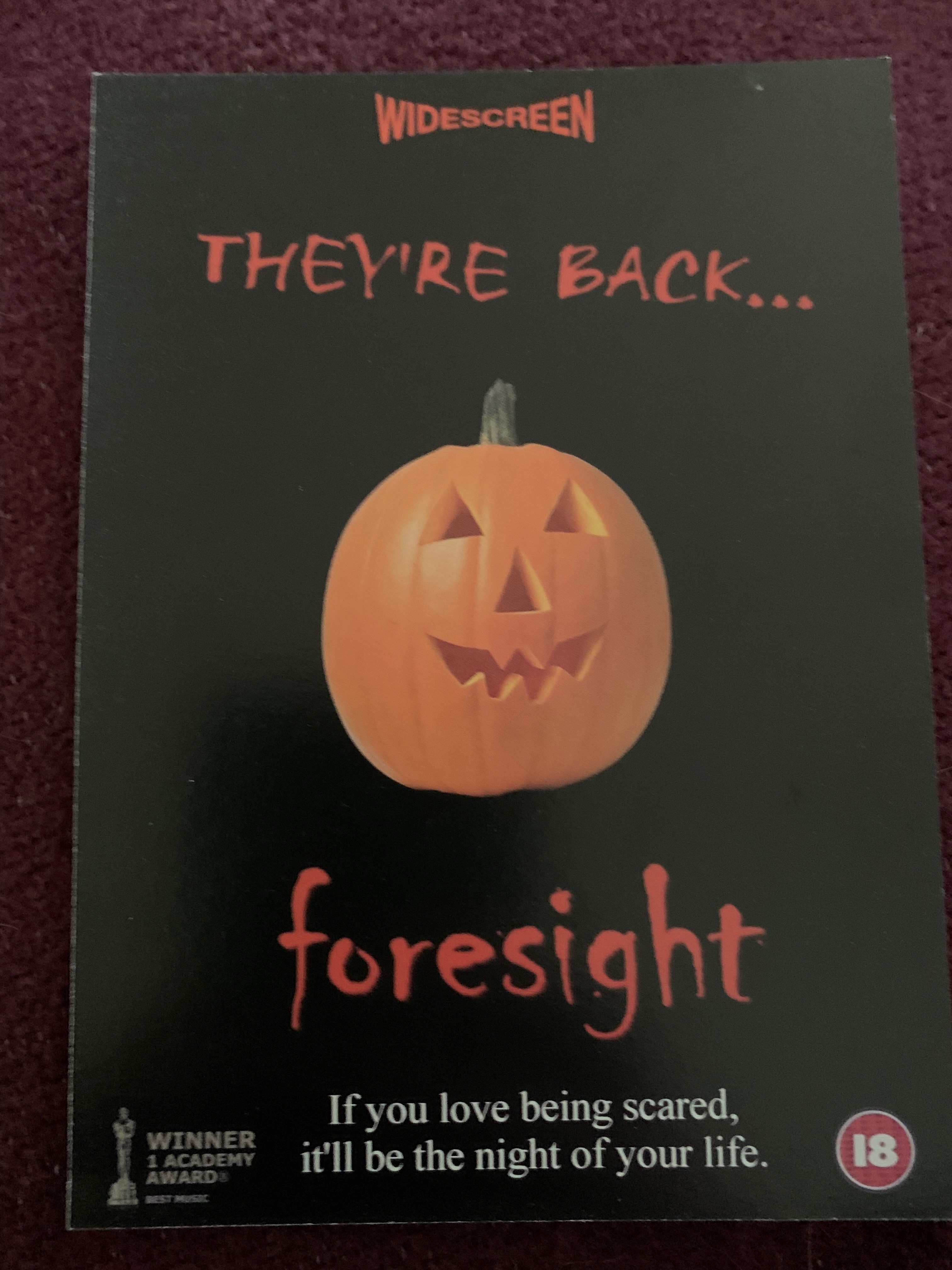 Foresight Halloween - They're Back